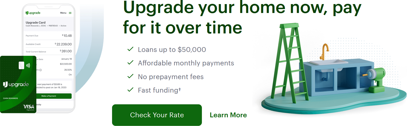 Upgrade your home now, pay for it over time - Upgrade Loans Tri-County Guttering Waco, Texas
